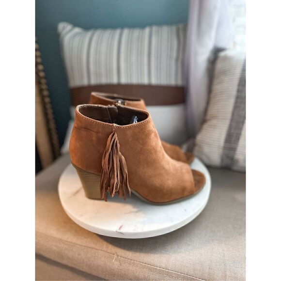 New Directions suede western booties - Picture 1 of 6